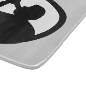 Mormon Angel Mormoni (symbool van het mormonisme) Snijplank (Hoek)