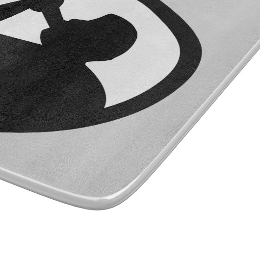 Mormon Angel Mormoni (symbool van het mormonisme) Snijplank (Hoek)