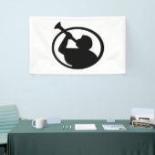Mormon Angel Mormoni (symbool van het mormonisme) Spandoek (Beurs)