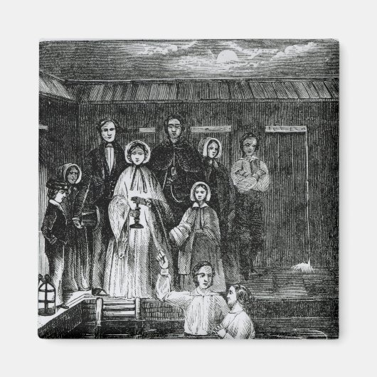 Mormon Baptisme Magneet (Voorkant)