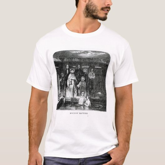 Mormon Baptisme T-shirt (Voorkant)