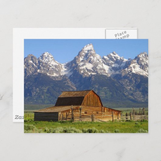 Mormon Barn Briefkaart (Voorkant / Achterkant)