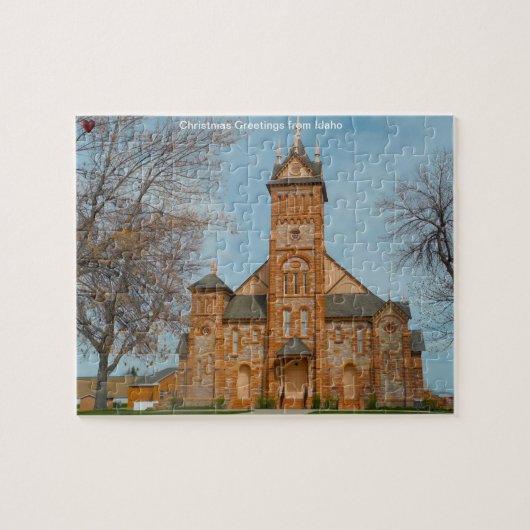 Mormon Church Idaho Jigzaag Puzzle Legpuzzel (Horizontaal)