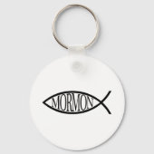Mormon Fish Sleutelhanger (Voorkant)