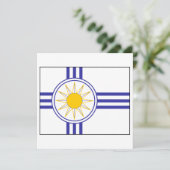 Mormon Flag Kaart (Staand voorkant)