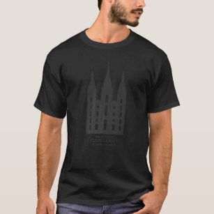 Mormon Latter day Saint Temple LDS Salt Lake City T-shirt