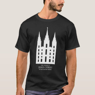 Mormon Latter day Saint Temple Salt Lake City Uta T-shirt