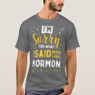 Mormon LDS-missie T-shirt