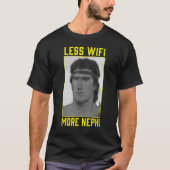 Mormon LDS Missionaris Minder Wifi Meer Nephi 3 T-shirt (Voorkant)