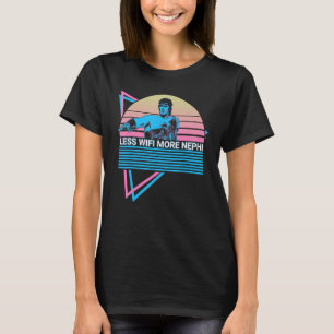 Mormon LDS Missionaris Minder Wifi Meer Nephi T-shirt