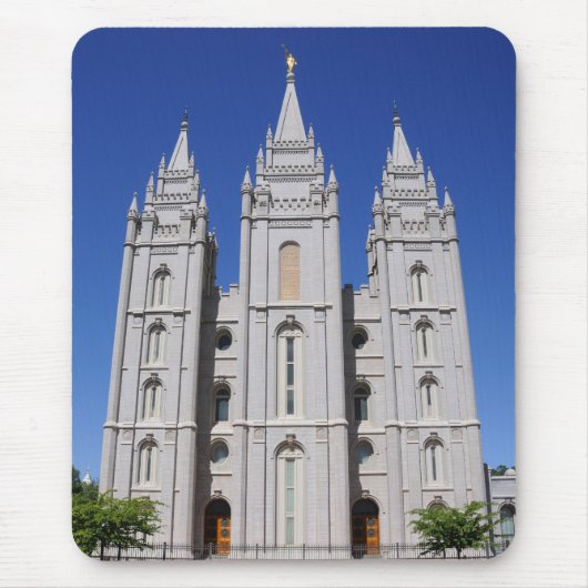 Mormon (LDS) Temple in Salt Lake City, Utah Muismat (Voorkant)