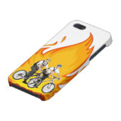 Mormon op Fire Iphone 4s Hoesje iPhone Hoesje (Onderkant)