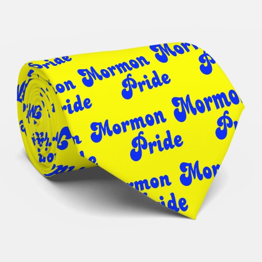 Mormon Pride Stropdas (Opgerold)