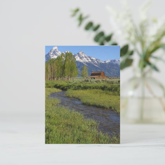 Mormon Row Barn Post Kaart (Staand voorkant)