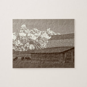 Mormon Row - Grand Teton Mountains - 8x10 - 110 pc Legpuzzel