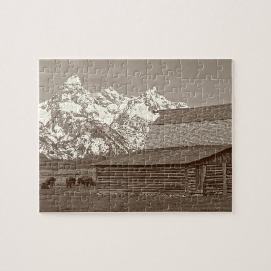 Mormon Row - Grand Teton Mountains - 8x10 - 110 pc Legpuzzel (Horizontaal)