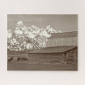 Mormon Row - Grand Tetons - 16x20 - 520 stuks Legpuzzel (Horizontaal)
