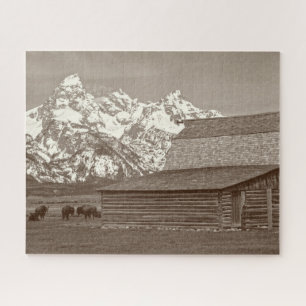 Mormon Row - Grand Tetons - 16x20 - 520 stuks Legpuzzel
