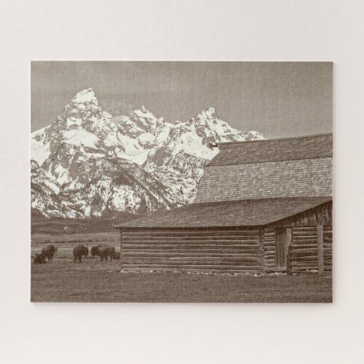 Mormon Row - Grand Tetons - 16x20 - 520 stuks Legpuzzel (Horizontaal)