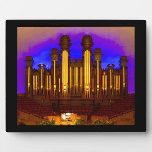 Mormon Tabernacle organ plaque Fotoplaat