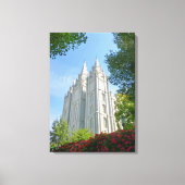 Mormon Temple Canvas Afdruk (Voorkant)