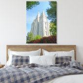 Mormon Temple Canvas Afdruk (Insitu (Slaapkamer))