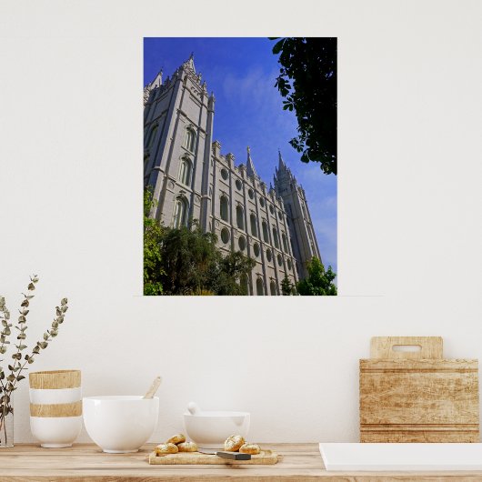 Mormon Temple Poster (Keuken)