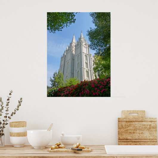 Mormon Temple Poster (Keuken)