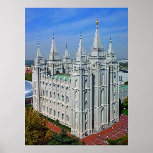 Mormon Temple Poster (Voorkant)