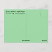 Mormon Temple Salt Lake City, Utah Briefkaart (Achterkant)