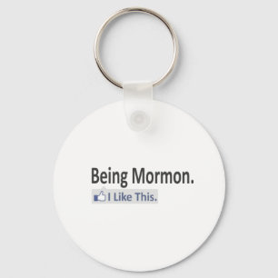 Mormon zijn...ik vind dit leuk sleutelhanger