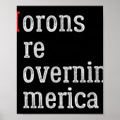 Mormonen regeren Amerika tegen Trump Poster (Voorkant)