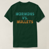 MORMONS VS MULLETS T-SHIRT (Design voorkant)