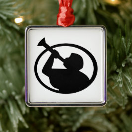 Mormoonse engel Moroni (symbool van het Mormonisme Metalen Ornament