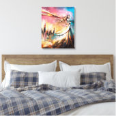 mormoonse kunst canvas afdruk (Insitu (Slaapkamer))