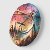 mormoonse kunst grote klok (Hoek)