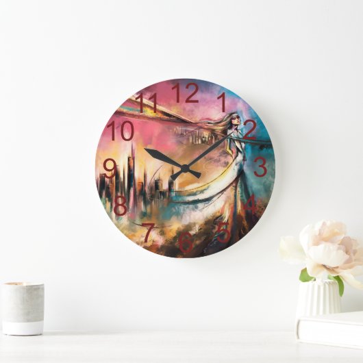 mormoonse kunst grote klok (Huis)