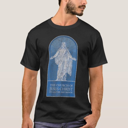 Mormoonse LDS Kerk van Jezus Christus van de Laats T-shirt (Voorkant)