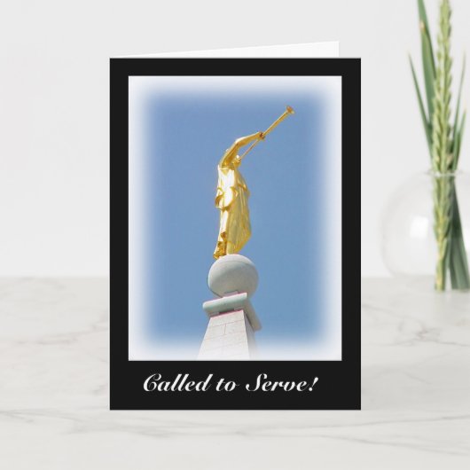 Mormoonse Missionaris: Geroepen om Wenskaart te Kaart (Voorkant)