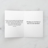 Mormoonse Missionaris: Geroepen om Wenskaart te Kaart (Binnen)