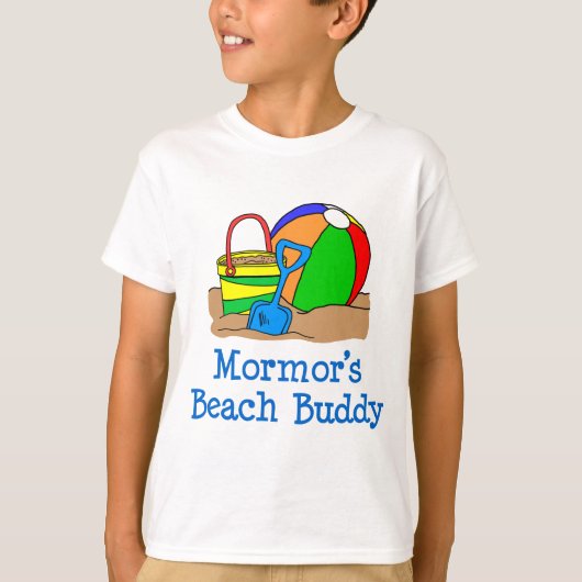 Mormor's Beach Buddy T-shirt (Voorkant)