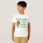Mormor's kleine tuinhelper t-shirt (Voorkant volledig)