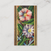 MORNEN GLORY WHITE PEARL PAPER VISITEKAARTJE (Achterkant)