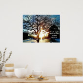 MORNEN ZUN CREËER HET KROSS poster (Keuken)