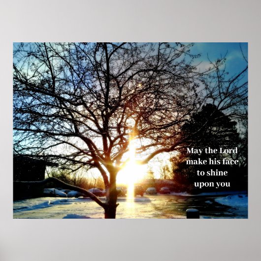 MORNEN ZUN CREËER HET KROSS poster (Voorkant)