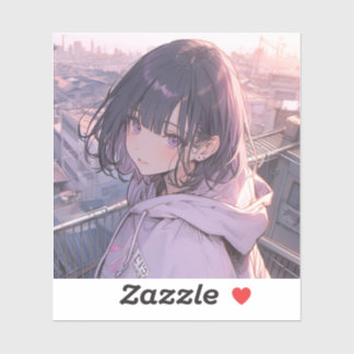 Mornig with you | 東京娘 GenerartiveAI シール Sticker