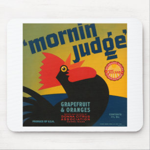 Mornin rechter Grapefruit en Sinaasappels Muismat