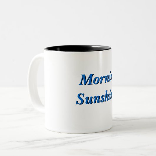 Mornin' Sunshine Mok (Voorkant links)