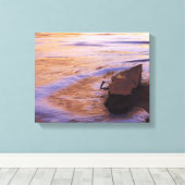 Morning Adrift Stretched Canvas Print (Insitu (Houten vloer))