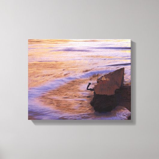 Morning Adrift Stretched Canvas Print (Voorkant)